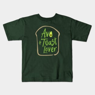 Avo and Toast Lover Kids T-Shirt